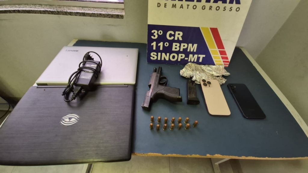 Jovem entra em confronto com PM e acaba baleado na perna em Sinop Jovem entra em confronto com PM e acaba baleado na perna em Sinop