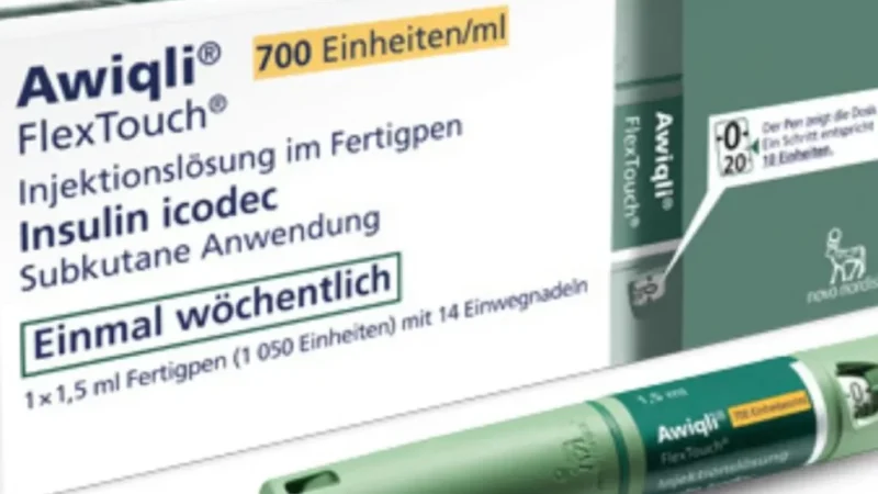 Anvisa aprova primeira insulina semanal para tratar diabetes 1 e 2